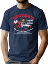 Cooter'S Towing Worn Hazzard County Dks T-Shirt for Men & Women, T-Shirts Graphic Tee - Navy