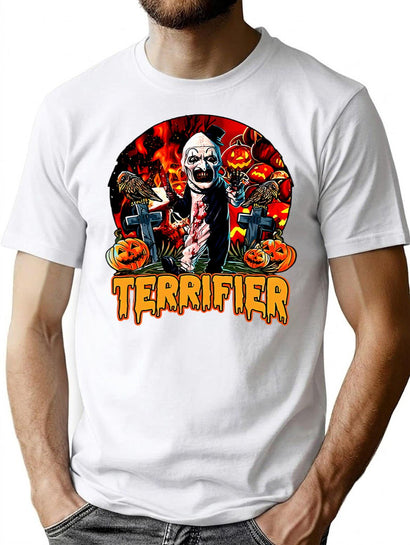 Cophorror Movie Characters T-Shirt for Men & Women, T-Shirts Graphic Tee - Black