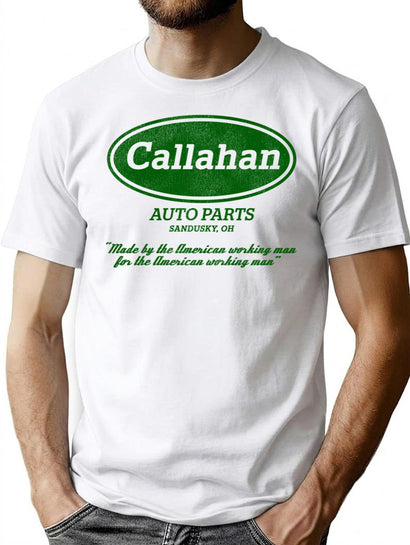 Copy Of Callahan Auto Parts Worn Out Lts T-Shirt for Men & Women, T-Shirts Graphic Tee - Black