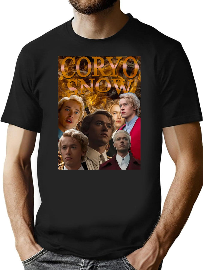 Coriolanus Snow Bootleg Bootleg Graphic T-Shirt - Black