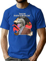 Coriolanus Snow Bootleg Graphic T-Shirt - Blue