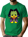 Count Duckula Chibi Premium Heavyweight Cotton T-Shirt - Green