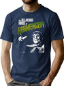 Count Frightenstein T-Shirt for Men & Women, T-Shirts Graphic Tee - Navy