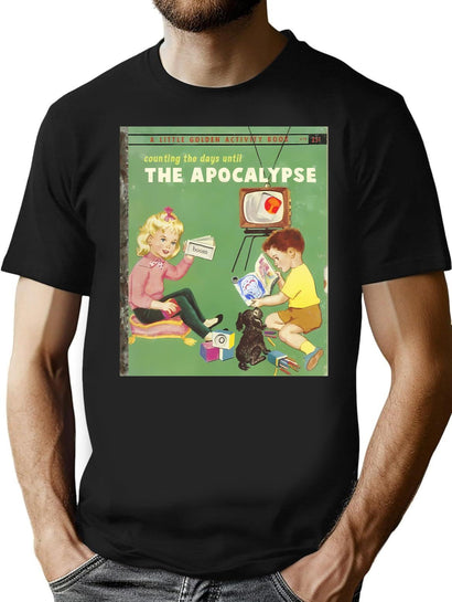 Counting Days T-Shirt for Men & Women, T-Shirts Graphic Tee - Black