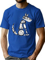 Coyote T-Shirt for Men & Women, T-Shirts Graphic Tee - Blue