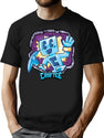 Craftee T-Shirt for Men & Women, T-Shirts Graphic Tee - Black