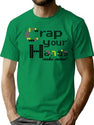 Crap Your Hands Make Noise Bootleg Graphic T-Shirt - Green
