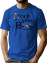 Crap Your Hands Bootleg Graphic T-Shirt - Blue