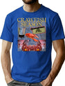 Crawfish Season - Bootleg Vibes Bootleg Graphic T-Shirt - Blue