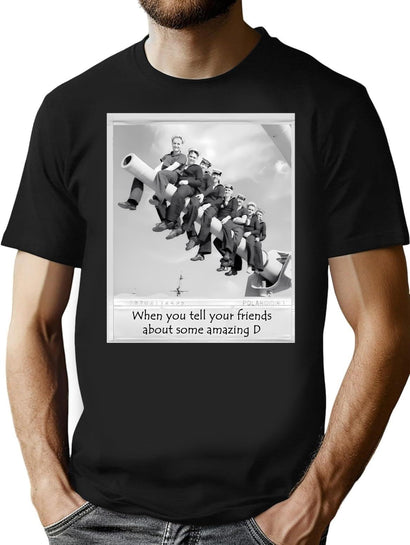 Crazy About The D T-Shirt for Men & Women, T-Shirts Graphic Tee - Black