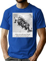 Crazy About The D T-Shirt for Men & Women, T-Shirts Graphic Tee - Blue