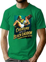 Creature Black Lagoon T-Shirt for Men & Women, T-Shirts Graphic Tee - Green