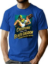 Creature Black Lagoon T-Shirt for Men & Women, T-Shirts Graphic Tee - Blue