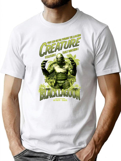 Creature From The Black Lagoon T-Shirt for Men & Women, T-Shirts Graphic Tee - Black