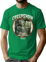 Creepshow 1982 Oval Worn Out T-Shirt for Men & Women, T-Shirts Graphic Tee - Green