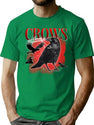 Crows Vintage Bootleg Rap Bootleg Graphic T-Shirt - Green