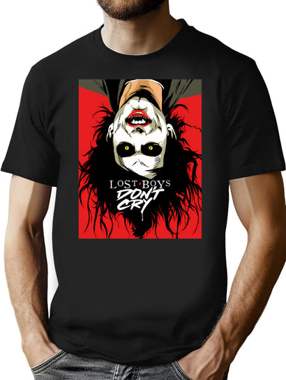 Cry Boys T-Shirt for Men & Women, T-Shirts Graphic Tee - Black
