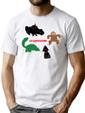 Cryptoids Bootleg Graphic T-Shirt - White