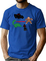 Cryptoids Bootleg Graphic T-Shirt - Blue