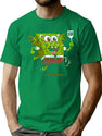 Cthulhu Pants - Funny Lovecraft Cartoon Horror T-Shirt for Men & Women, T-Shirts Graphic Tee - Green