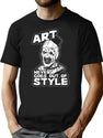 Cuan Horor Terrifier Film Halloween T-Shirt for Men & Women, T-Shirts Graphic Tee - Black