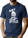 Cuan Horor Terrifier Film Halloween T-Shirt for Men & Women, T-Shirts Graphic Tee - Navy