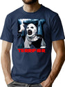 Cuan Horor Terrifier T-Shirt for Men & Women, T-Shirts Graphic Tee - Navy