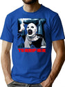 Cuan Horor Terrifier T-Shirt for Men & Women, T-Shirts Graphic Tee - Blue