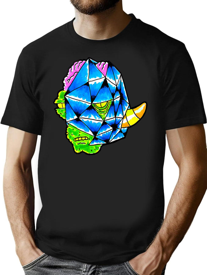 Cuben Bootleg Graphic T-Shirt - Black