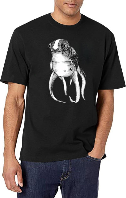 Cuddlefish - Subnautica Black T-Shirt - Black