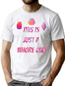 Cult Funny Bad Translation Bootleg Graphic T-Shirt - White