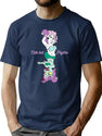 Cuphead (1) T-Shirt for Men & Women, T-Shirts Graphic Tee - Navy
