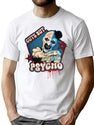 Cute But Psycho Halloween Retro Art The Clown T-Shirt for Men & Women, T-Shirts Graphic Tee - White