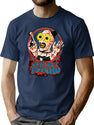 Cute But Psycho T-Shirt for Men & Women, T-Shirts Graphic Tee - Navy
