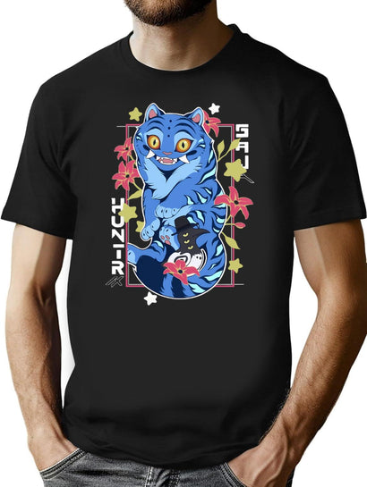 Cute Cat Bird Jinu'S Pets Demons T-Shirt for Men & Women, T-Shirts Graphic Tee - Black