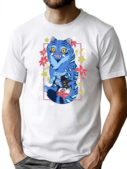 Cute Cat Bird Jinu'S Pets Demons T-Shirt for Men & Women, T-Shirts Graphic Tee - Black