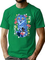 Cute Cat Bird Jinu'S Pets Demons T-Shirt for Men & Women, T-Shirts Graphic Tee - Green