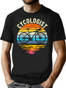 Cycologist Bicycle Bicycling Cyclist Retro Men'S Cycologist Gear (1) T-Shirt for Men & Women, T-Shirts Graphic Tee - Black