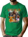 Dachshund Troublemaker - Vintage 90S Bootleg Dog Art Bootleg Graphic T-Shirt - Green