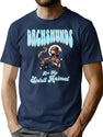 Dachshunds Are My Spirit Animal Bootleg Graphic T-Shirt - Navy