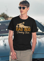 Dad Bod Drinking Team - Father Beer Drinker Retro Vintage T-Shirt for Men & Women, T-Shirts Graphic Tee - Navy