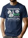 Daddy Green'S Pizza Last Dragon T-Shirt for Men & Women, T-Shirts Graphic Tee - Navy