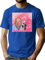 Daddy Winkle Bertram Be Respectful to Daddy Wow Yrs22 Classic Premium Heavyweight Cotton T-Shirt - Blue