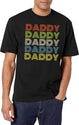 Daddy T-Shirt for Men & Women, T-Shirts Graphic Tee - White