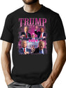 Daddy'S Home Take American Back Bootleg Design Bootleg Graphic T-Shirt - Black