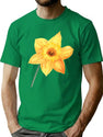 Daffodil T-Shirt for Men & Women, T-Shirts Graphic Tee - Green
