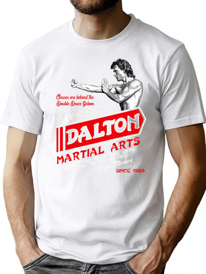 Dalton Martial Arts T-Shirt for Men & Women, T-Shirts Graphic Tee - Black