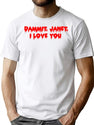 Dammit Janet I Love You (Rocky Horror Picture Show) Classic T-Shirt for Men & Women, T-Shirts Graphic Tee - White