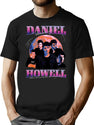 Daniel Howell Bootleg Shirt Design Bootleg Graphic T-Shirt - Black