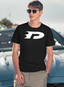 Danny Phantom (Logo) Black T-Shirt - Navy